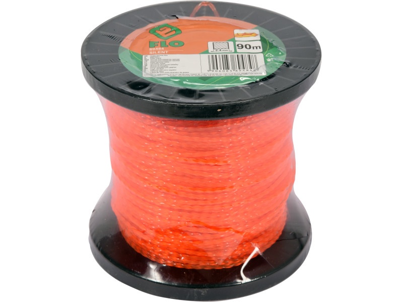 FLO Mașină de tuns iarba pătrat răsucit 2,4 mm x 90 m - 2 | YEO