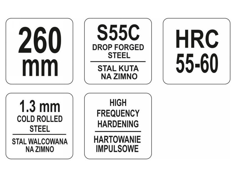 Foarfece de tăiat plăci YATO 260 mm - 2 | YEO