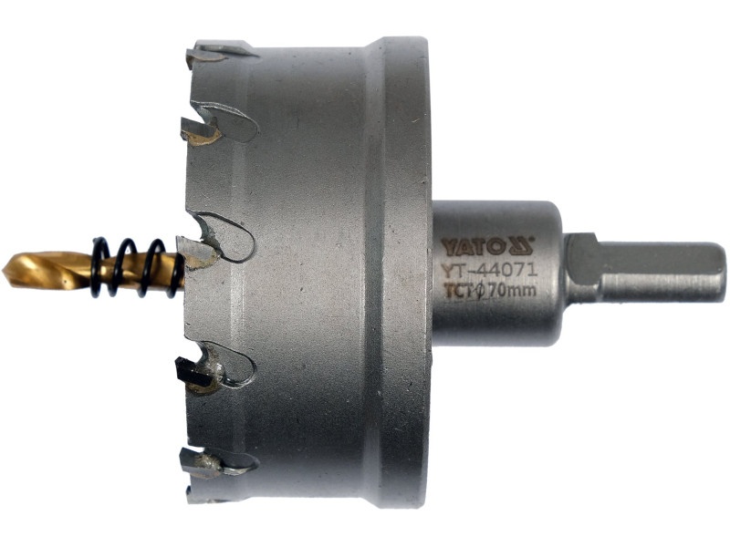 Freză circulară YATO 70 mm TCT cu suport pentru biți - 2 | YEO