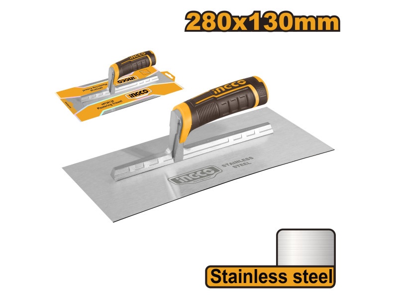 INGCO Fier neted 130 x 280 mm inox mâner moale