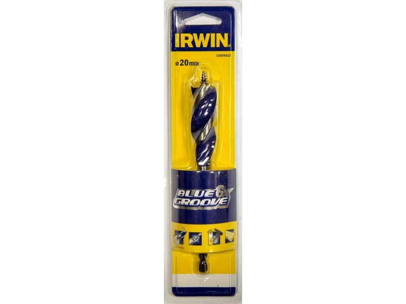 IRWIN Burghiu pentru lemn 25 x 158 mm bit Blue Groove 6x - 2 | YEO