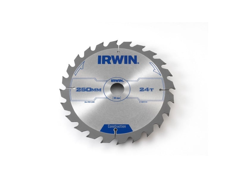 IRWIN Lamă de ferăstrău pentru lemn 250 x 30 mm / 24T