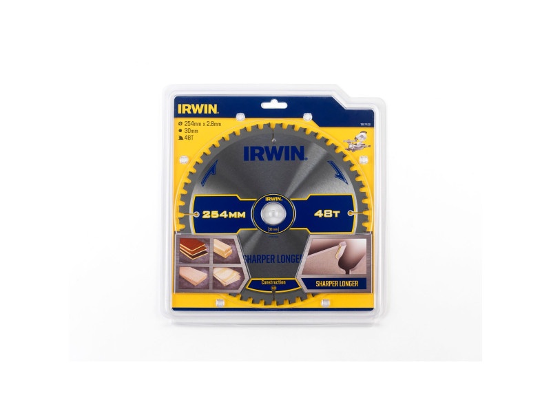 IRWIN Lamă de ferăstrău pentru lemn 254 x 30 mm / 48T - 2 | YEO