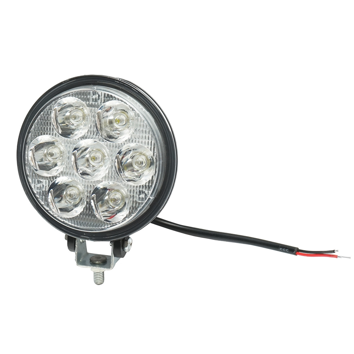 Lampa cu 7 LED-uri 10-30V 21W unghi radiere 30 de grade tip spot 110x110x60mm IP67 6000K, Cod: BK69015S, Brand: BRECKNER GERMANY