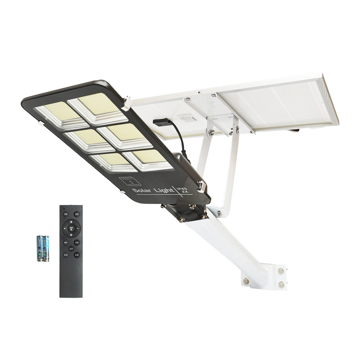 Lampa LED 300W cu panou solar mono 28W senzor de miscare si telecomanda, Cod: BK69687 Echivalență: DISLG46, Breckner Germany