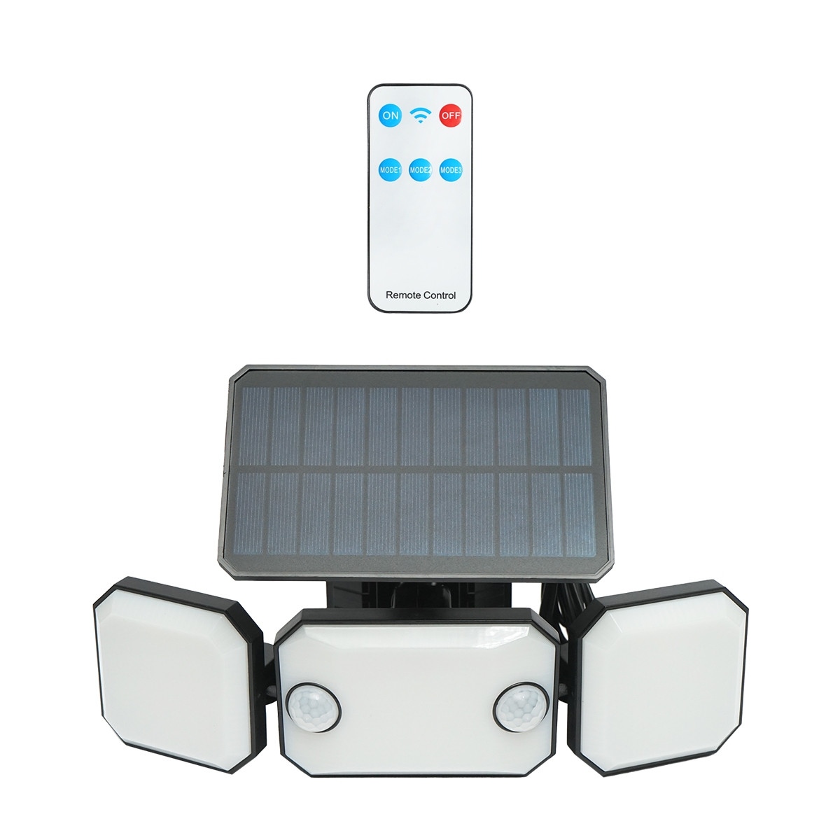 Lampa LED cu panou solar telecomanda si baterie 2000mAh, IP65, Cod: BK69963, Brand: BRECKNER GERMANY