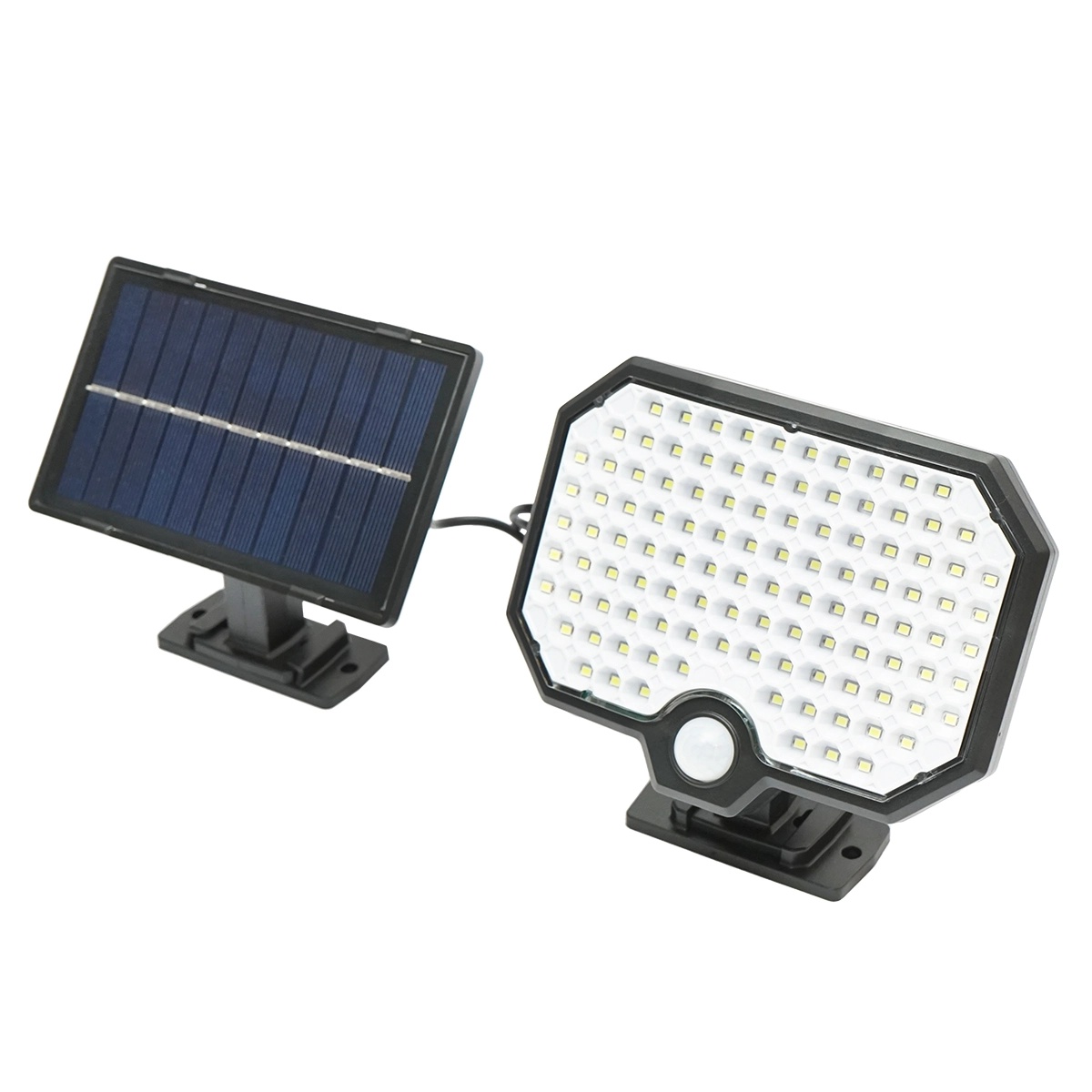 Lampa solara LED 450lm cu panou solar 1.65W/5.5V, baterie 3.7V/1.8 Ah, telecomanda, cablu 5m si senzor crepuscular IP44, Cod: BK69949, Brand: BRECKNER GERMANY - 2 | YEO