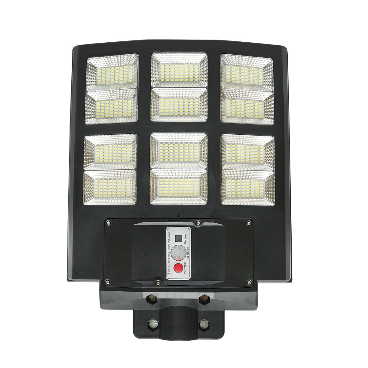 Lampa solara LED iluminat stradal 600W, 6500K, IP65 cu panou solar senzor de miscare telecomanda, Cod: BK69855 Echivalență: DISLT19, Breckner Germany - 1 | YEO