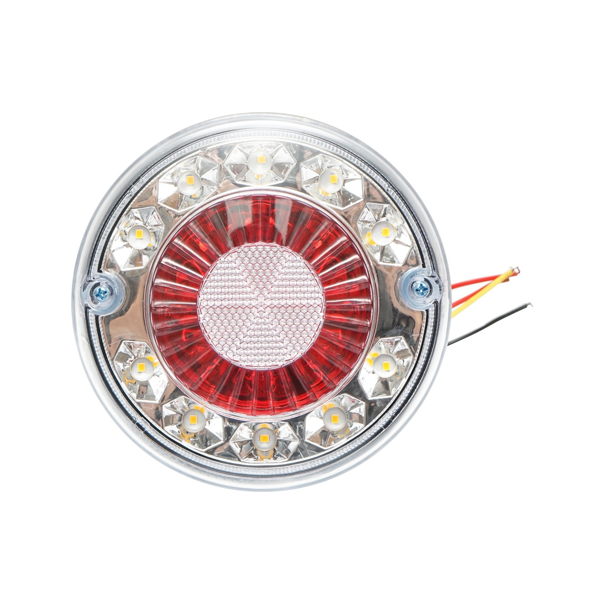 Lampa stop LED-SMD rotunda spate 12V cu 3 functii HQ, Cod: BK92849, Brand: BRECKNER GERMANY