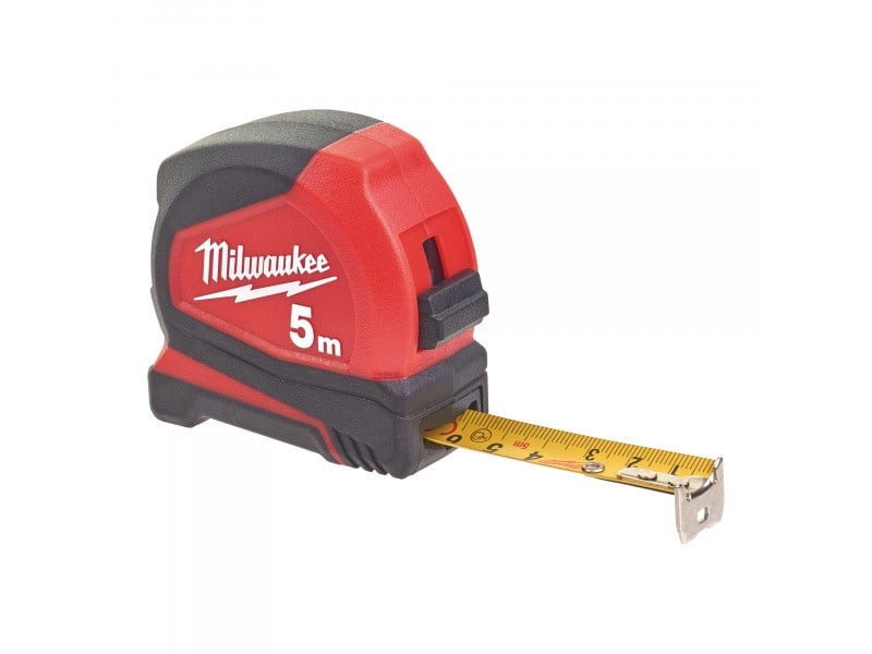 MILWAUKEE Bandă de măsurat 5 m x 19 mm Pro Compact