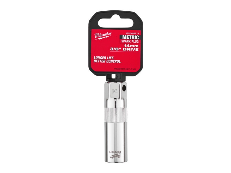MILWAUKEE Cheie cu lumânare 3/8" 14 mm / 68 mm - 1 | YEO