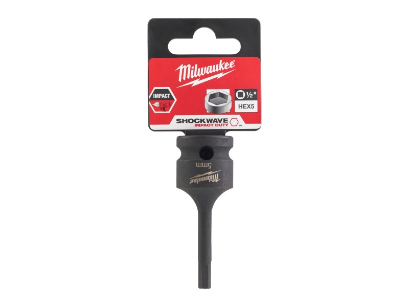 MILWAUKEE Mașină cheie hexagonală cu bit lung 1/2" 5 mm CrMo