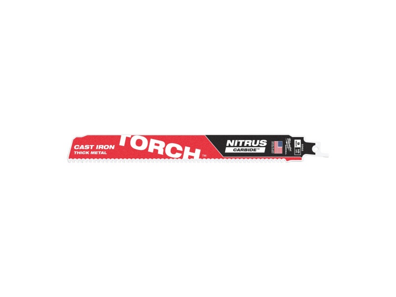 MILWAUKEE Pânză de ferăstrău sabie 230x10 mm TORCH™ NITRUS TCT