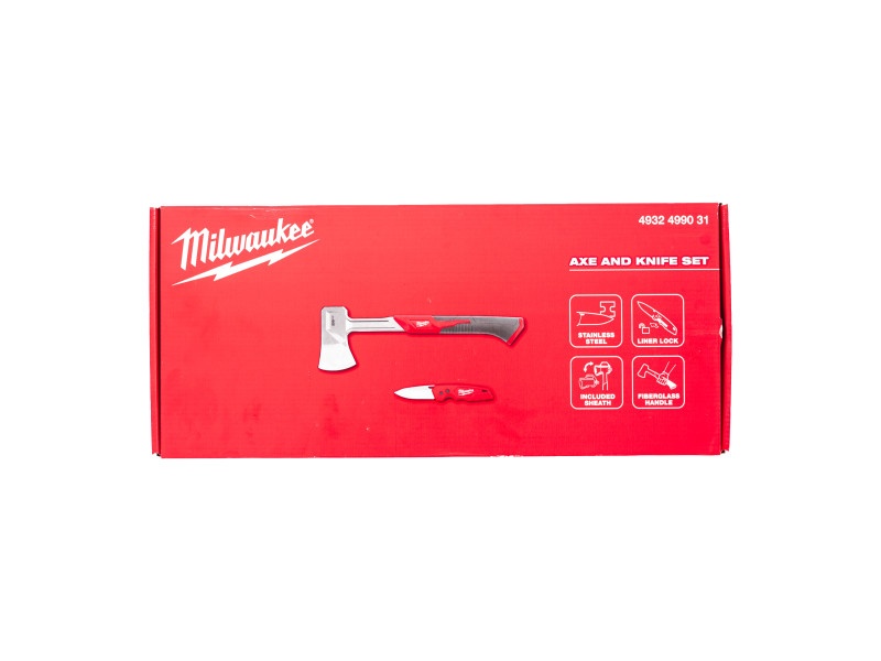 MILWAUKEE Set topor + cuțit - 1 | YEO