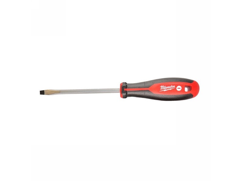 MILWAUKEE Șurubelniță cu mâner cu 3 fețe SL 1,2X6,5 x 125 mm