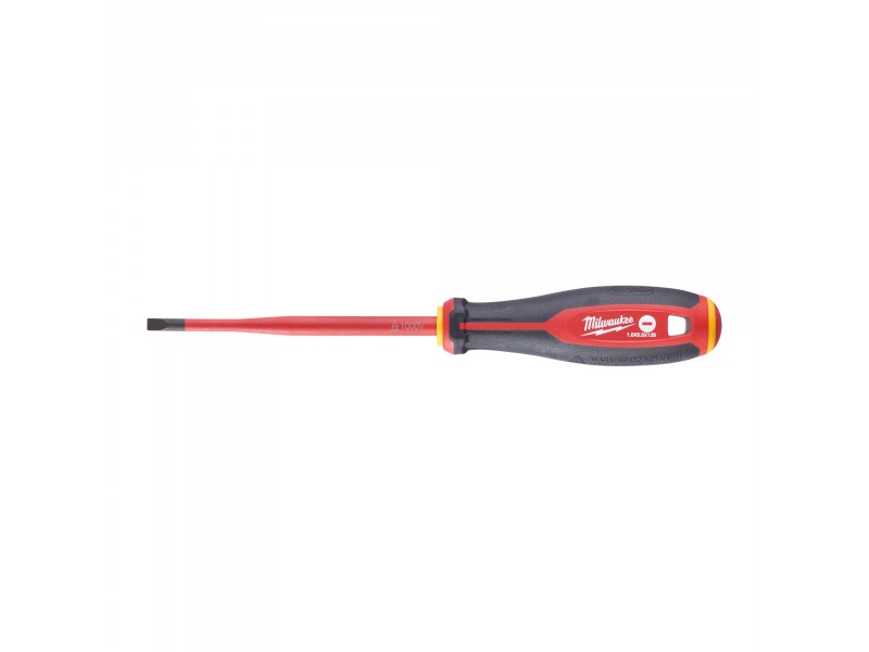 MILWAUKEE Șurubelniță SL 1,0 x 5,5 x 125 mm până la 1000 V izolată Tri-Lobe