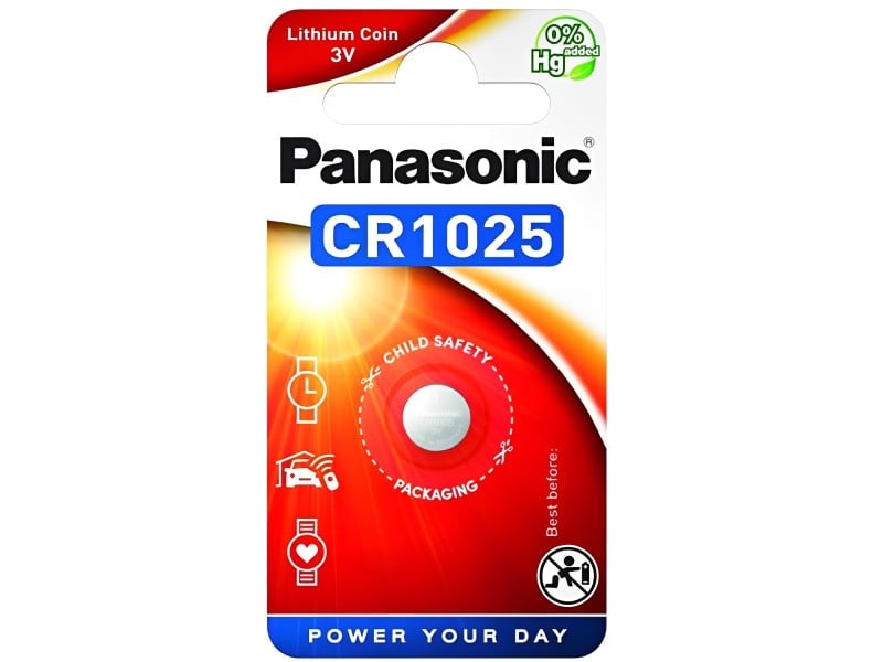 PANASONIC CR1025 celulă buton litiu 3 V