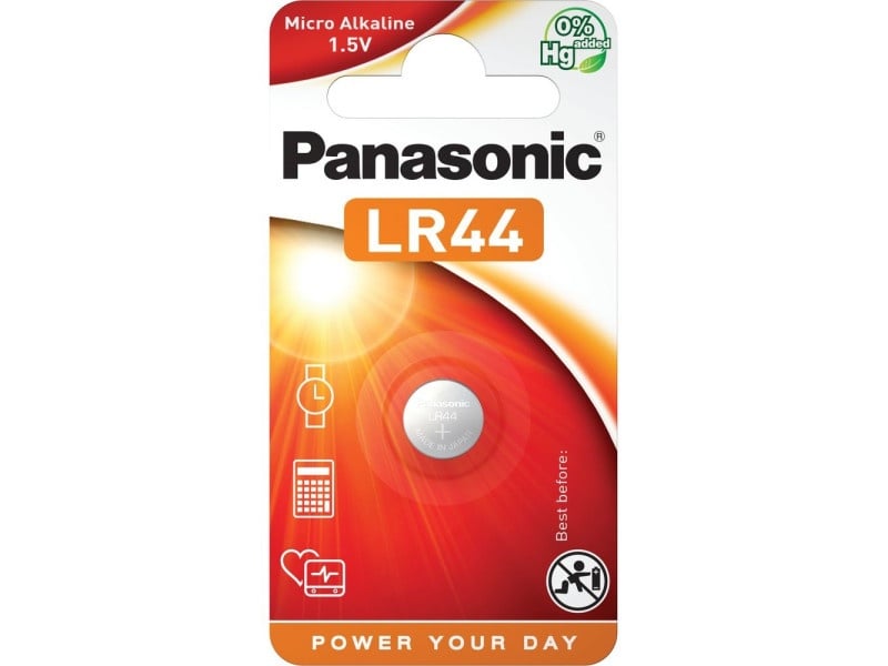 PANASONIC LR44 celulă buton alcalină 1,5 V