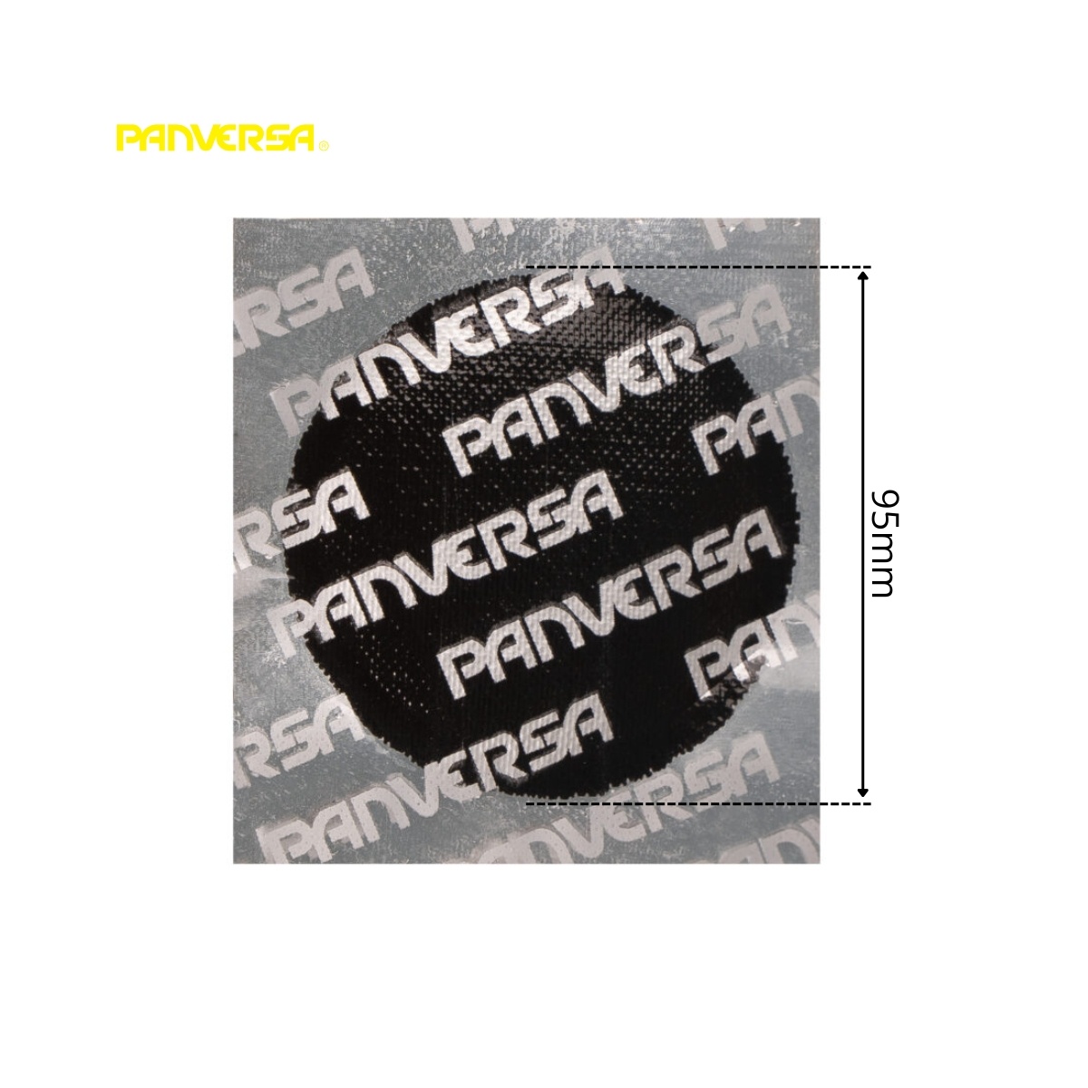 Petice vulcanizare rotunde 95mm PP5 pentru camere de aer Panversa, DISRN71 - 1 | YEO