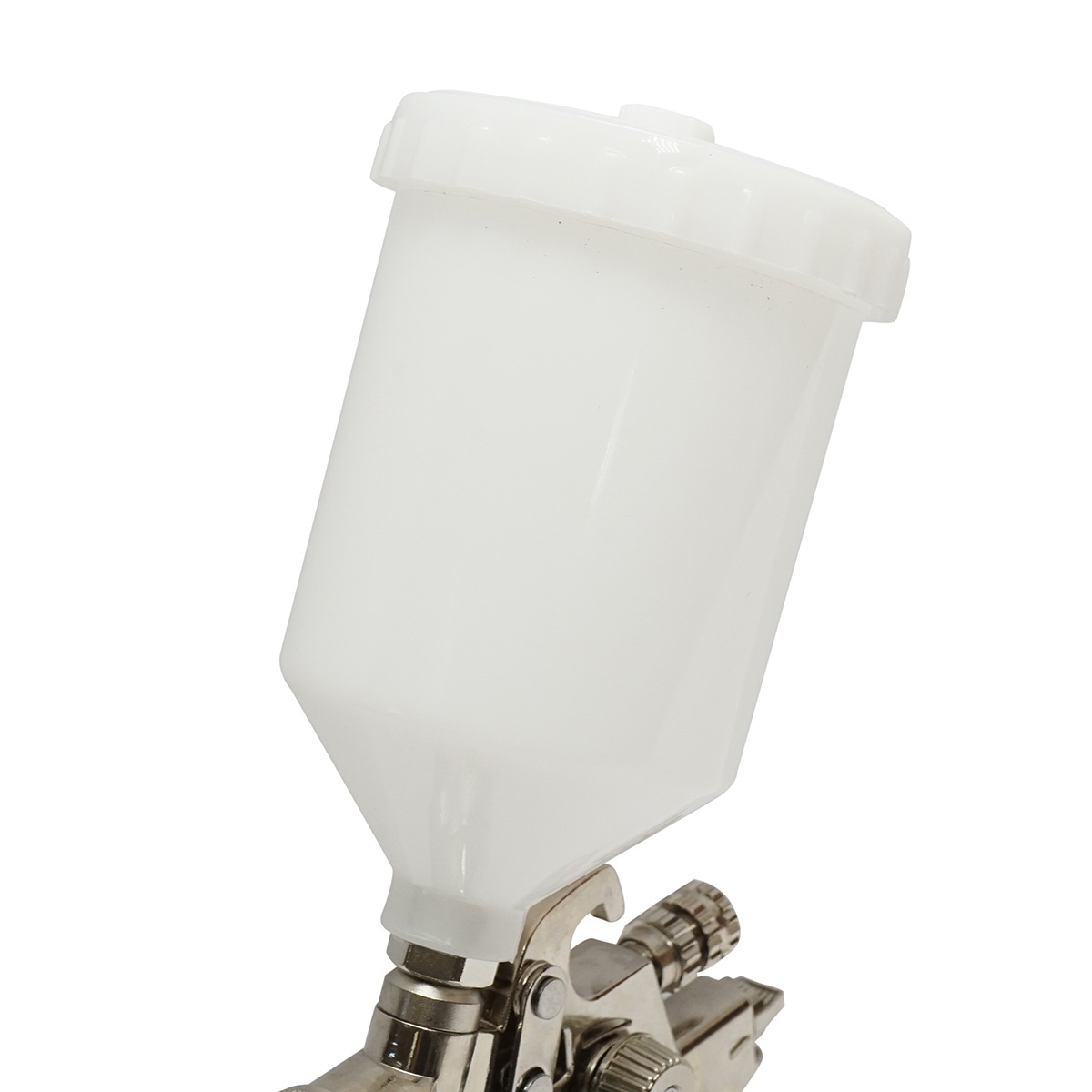 Pistol de vopsit cu aer comprimat 600ml, duza 1.3mm, debit 190ml/min, presiune max. 4 bar, Cod: BK76133