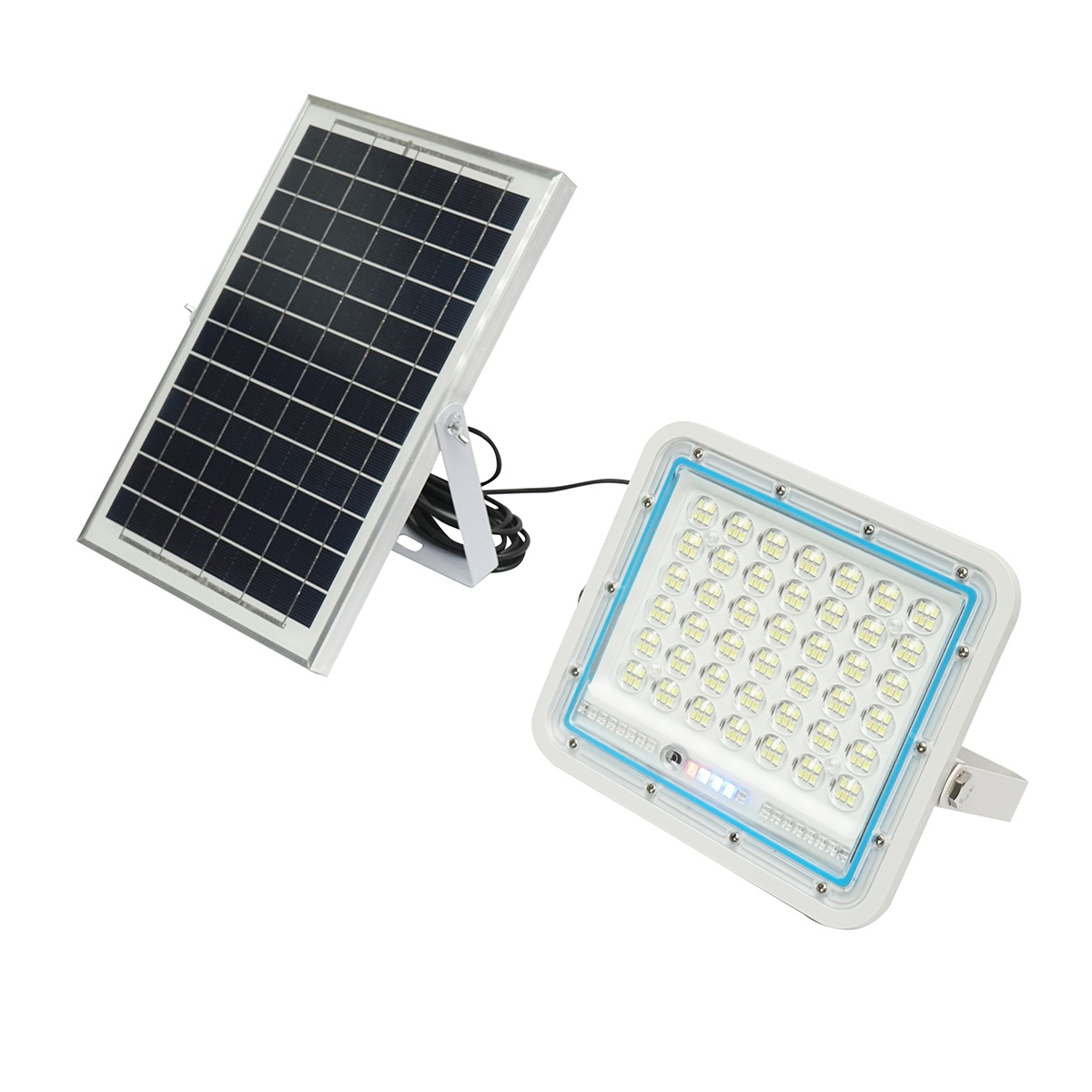 Proiector led de 100W cu panou solar 8W, baterie 5000mAh si telecomanda IP66, Cod: BK79606, Brand: BRECKNER GERMANY