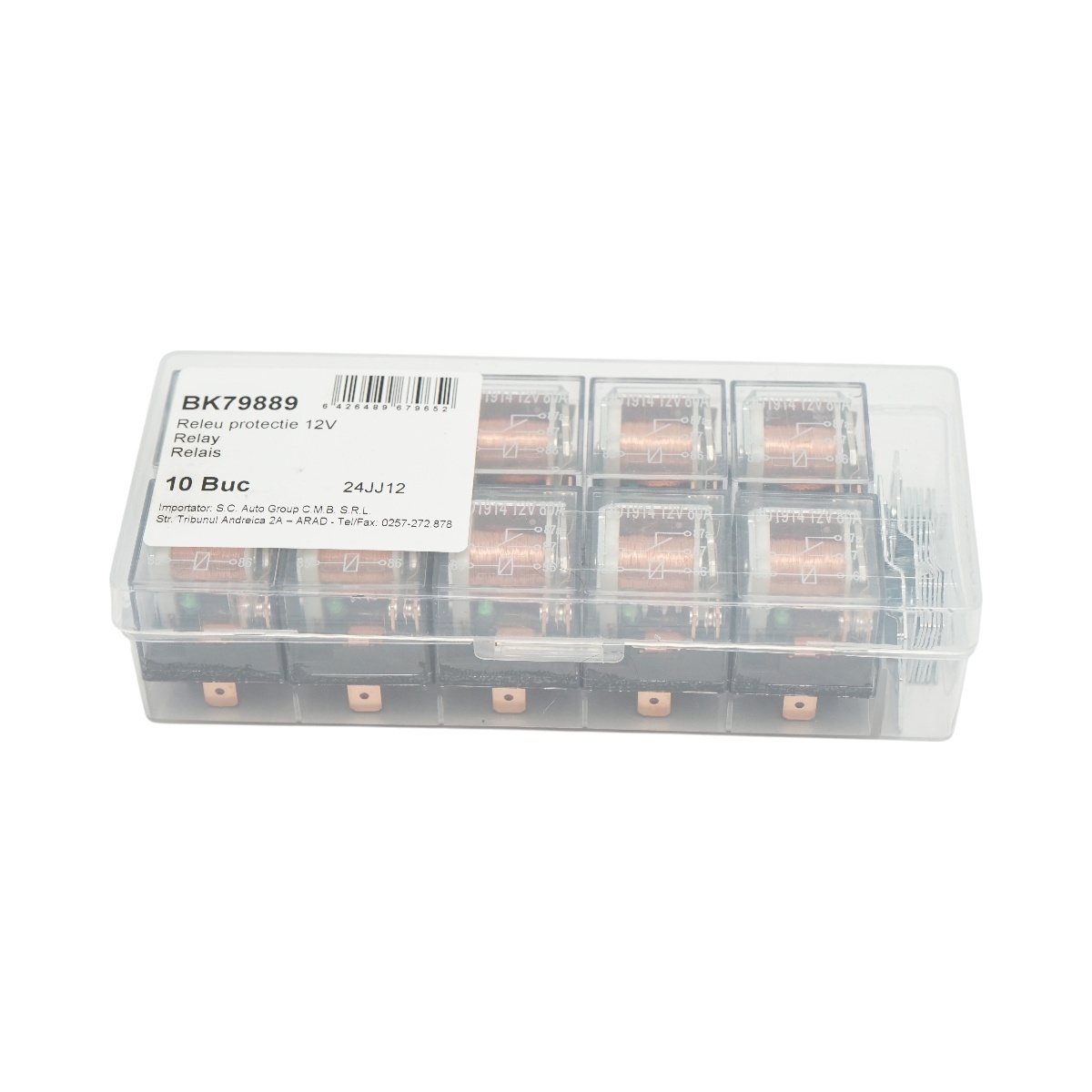 Releu protectie claxon si far 12V, 80A, 5 pini universal JD1914, Cod: BK79889, Marca: BRECKNER GERMANY - 2 | YEO