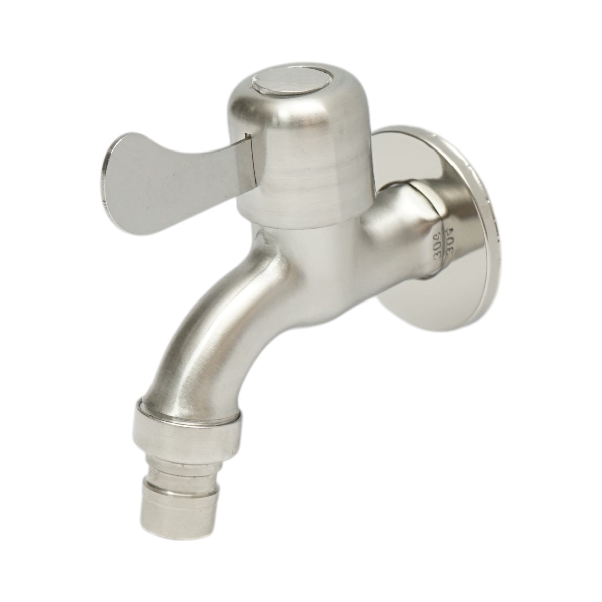 Robinet apa de serviciu, montaj perete, otel inoxidabil ,Cod: DISSY44