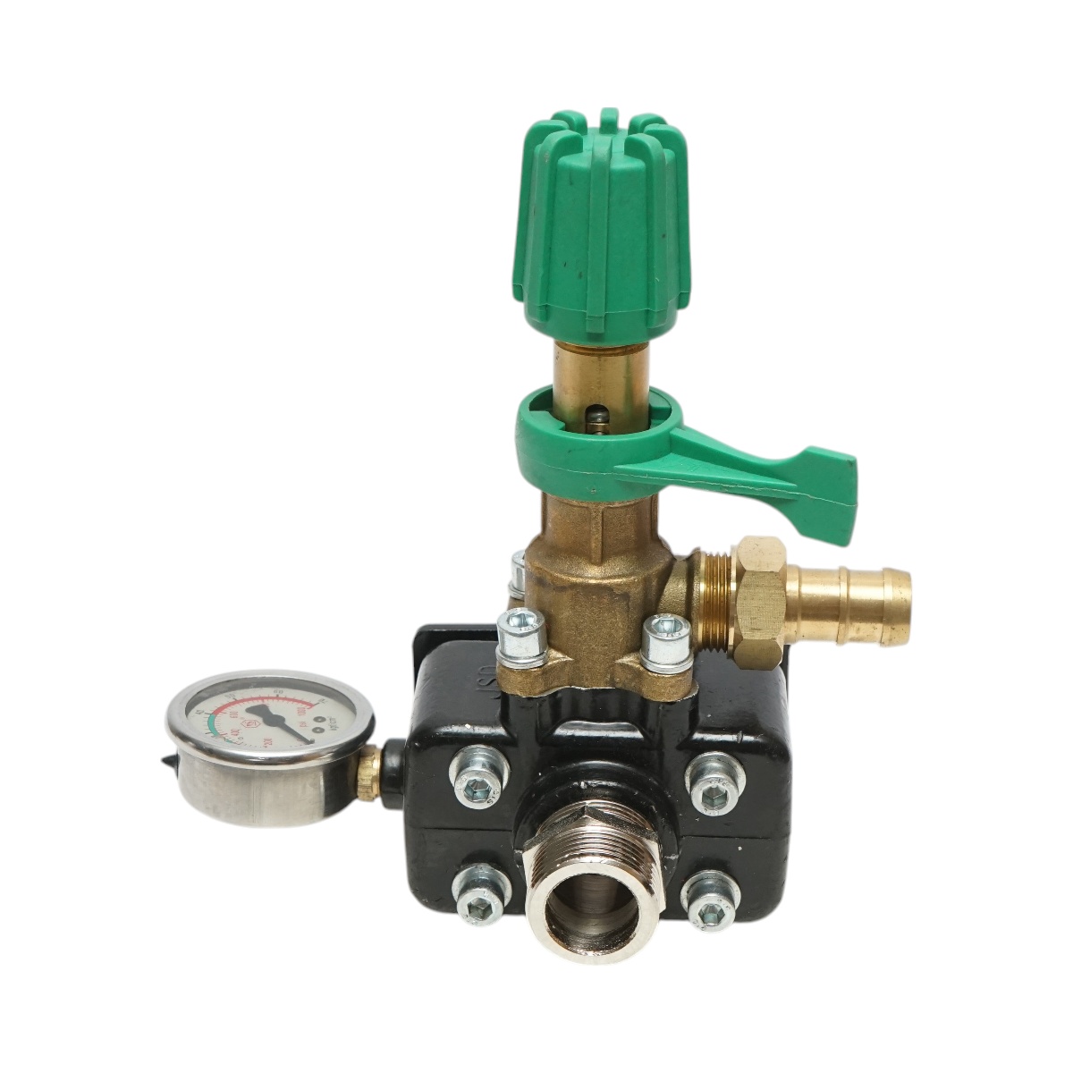 Robinet reglaj presiune cu manometru glicerina pentru erbicidator, Cod: DISPK93 - 2 | YEO