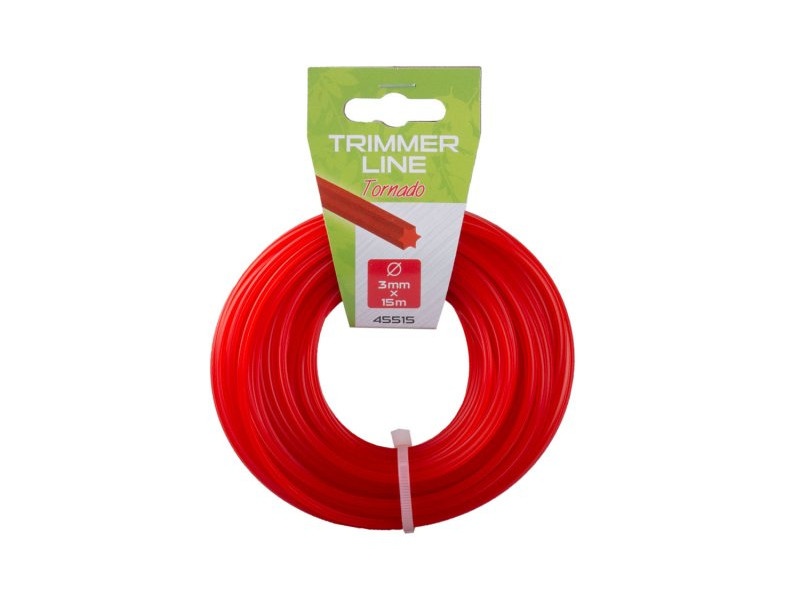 ROSA Sfoară pentru mașini de tuns iarba 3,0 mm x 15 m stea