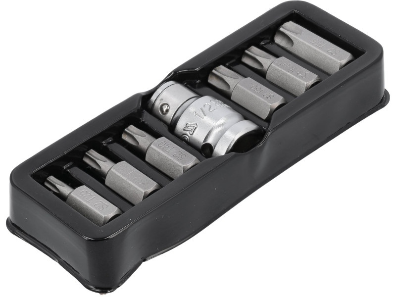 Set de biți YATO Torx 7 piese (1/2" T25-T50) - 1 | YEO