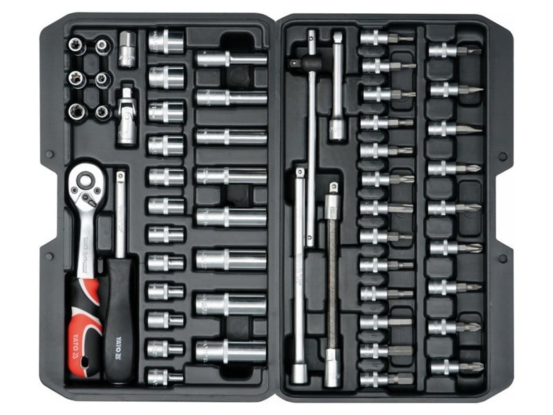 Set prize YATO 56 piese 1/4" 4-13 mm CrV