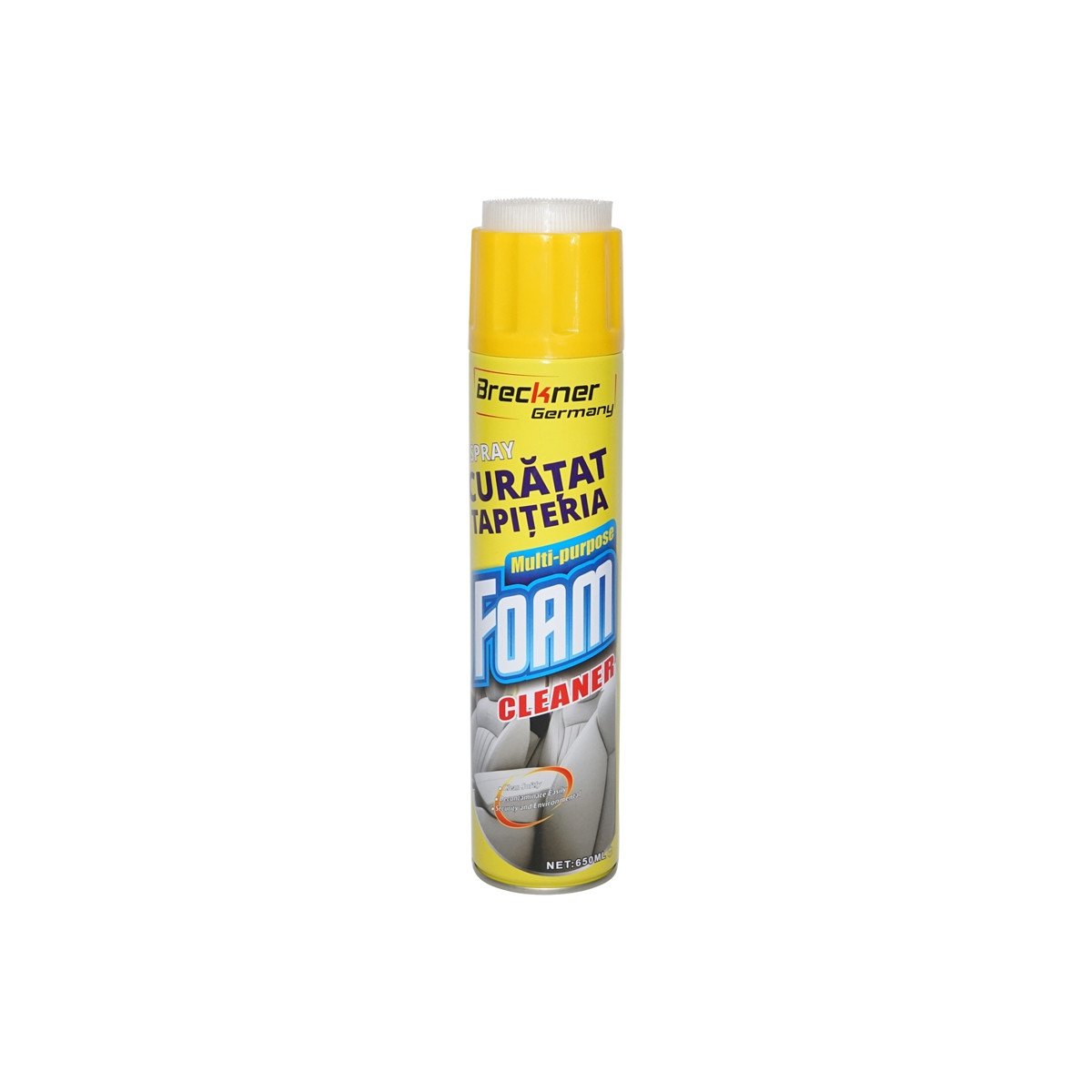 Spray cu spuma activa pentru curatat tapiterie 650ml, Cod: BK83009, Brand: BRECKNER GERMANY