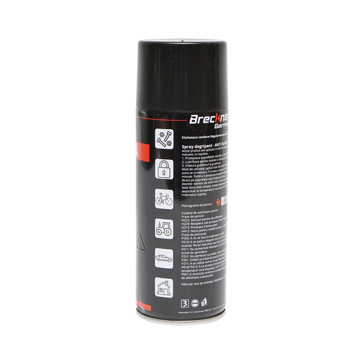 Spray degripant (antirugina) 400 ml, Cod: BK83002, Brand: BRECKNER GERMANY - 2 | YEO