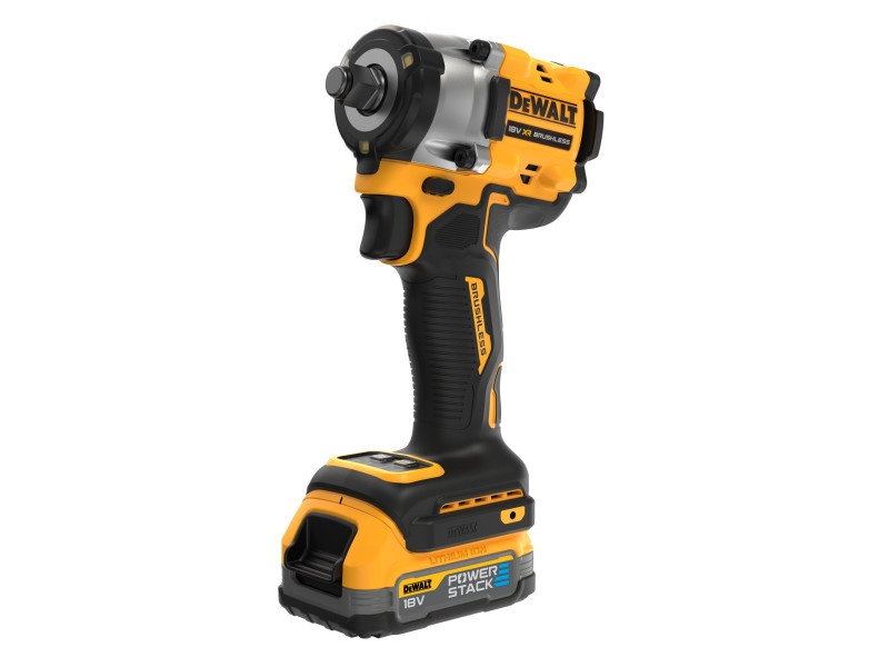 Șurubelniță cu impact fără fir DEWALT 18 V (2 baterii de 1,7 Ah + încărcător + TSTAK) DCF921E2T