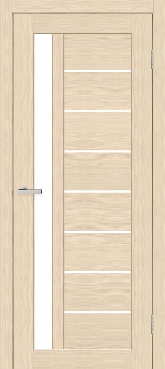 Usa interior, DECO 09 G Latte Oak, lemn & mdf, 70x200cm, soft brown, reversibila, KDoors