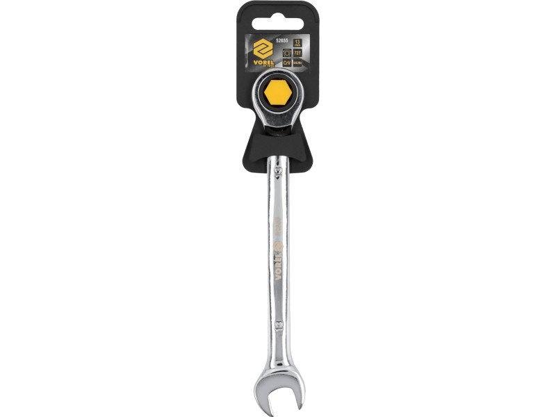 VOREL Cheie cu clichet Star 13 mm CrV - 3 | YEO