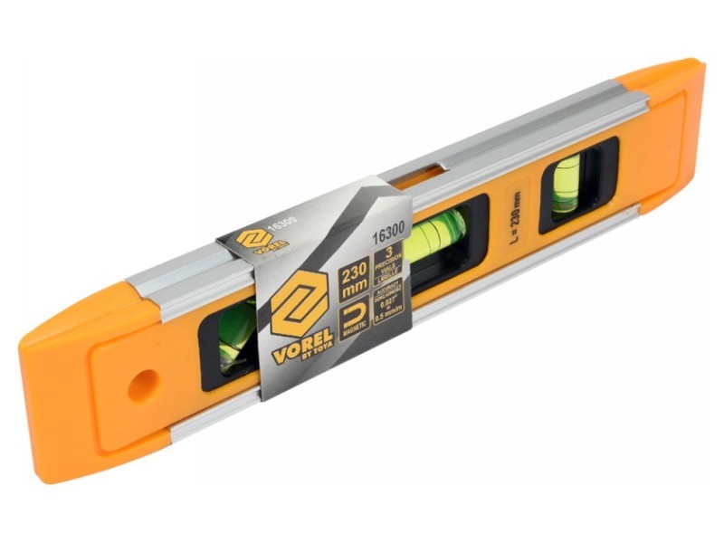 VOREL Hidrometru torpila 3 nivel 230 mm - 3 | YEO