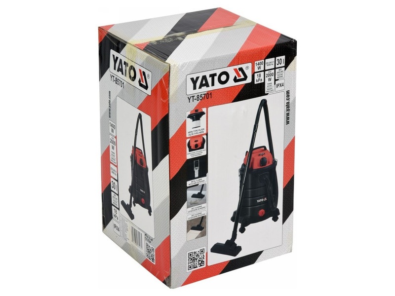 YATO Aspirator industrial 30 litri 1400W - 2 | YEO