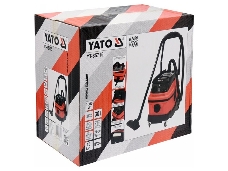 YATO Aspirator industrial 30 litri 1600W - 3 | YEO