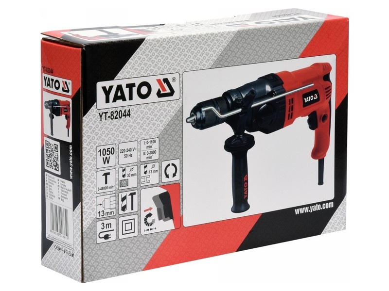 YATO Burghiu gol 13 mm 1050 W - 2 | YEO
