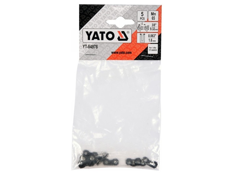 YATO Chainsaw chain link 3/8" 1,6 mm (5 bucăți) - 2 | YEO