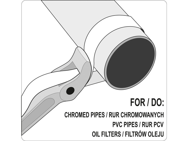 YATO Cheie pentru țevi cu dungi 300 mm - 3 | YEO