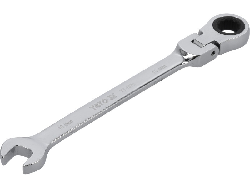 YATO Cheie stea cu clichet 10 mm / 160 mm 72T CrV - 2 | YEO