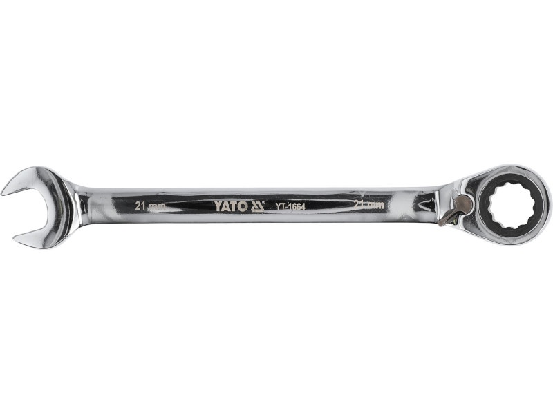 YATO Cheie stea cu clichet 21 mm / 290 mm 72T CrV - 4 | YEO