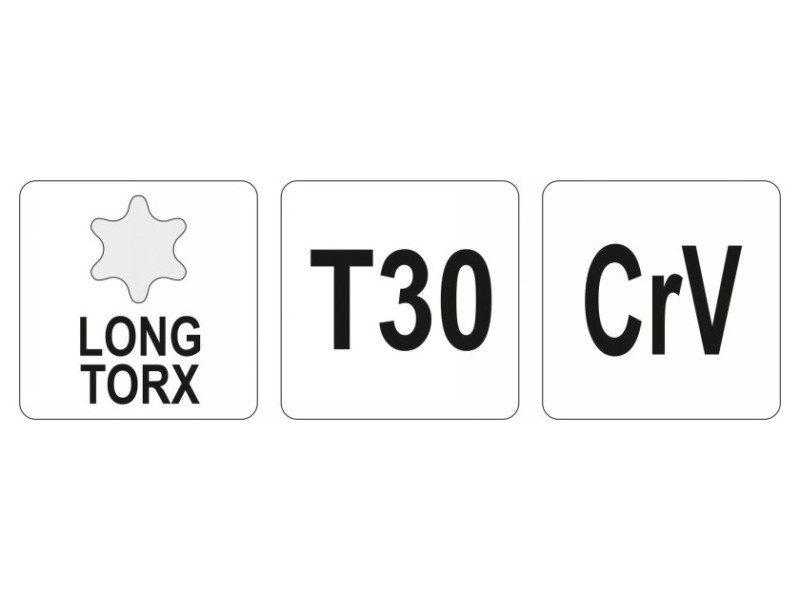 YATO Cheie Torx T30 lungă - 1 | YEO