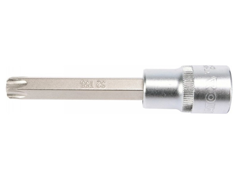 YATO cheie tubulară cu bit lung Torx 1/2" T55 CrV - 1 | YEO