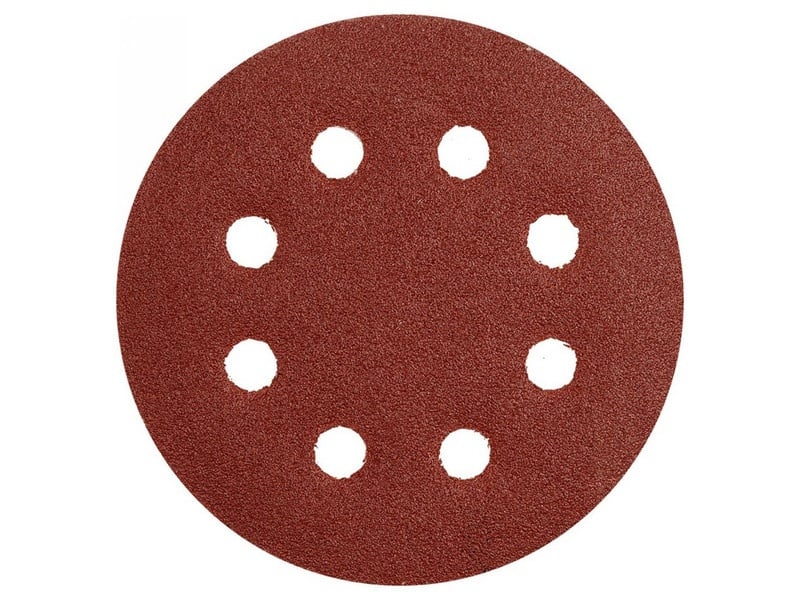 YATO Disc de fixare Velcro 125 mm / P60 8 găuri (5 buc)