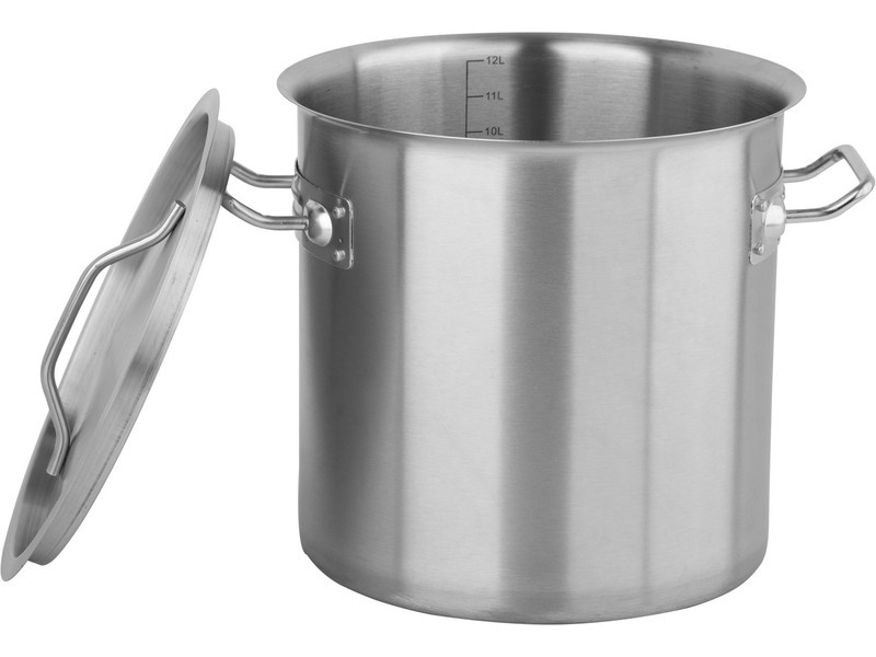 YATO GASTRO Oale cu capac 12 litri 250 x 250 mm inox - 1 | YEO