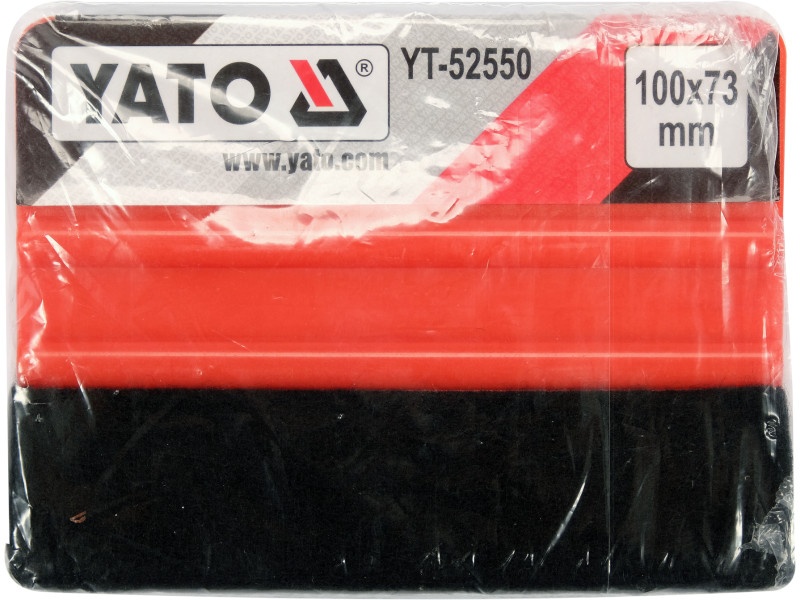 YATO Pâslă de netezire din plastic pentru folii 73 x 100 mm - 2 | YEO