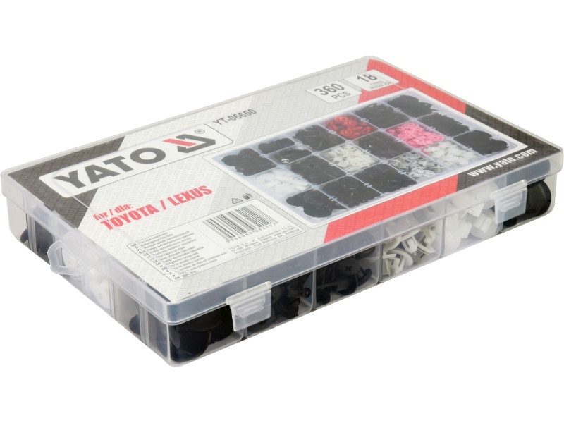 YATO Plastic patent set 360 piese Toyota / Lexus - 4 | YEO